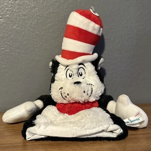Aurora Dr. Seuss Katze im Hut Handpuppe Spielzeug Hängen Spielen Kinder 13 Zoll - Bild 1 von 7