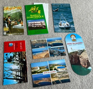 Folletos de hoteles y efímeros locales de finales de 1970 / principios de 1980 Algarve Portugal, etc. - Imagen 1 de 4