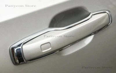 Ajuste para Volvo XC90 2016-2023 ABS cromo exterior manija de puerta de coche cubierta embellecedor 4 piezas Foto 1 de 4