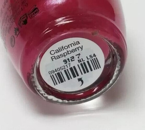 OPI Nail Lacquer polish 15ml /0.5 fl oz - NL L54 California Raspberry ...