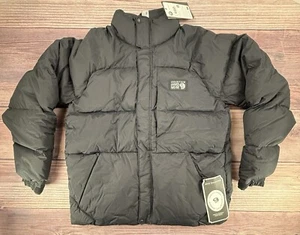 Large Mountain Hardwear Daunenjacke 650 Fill Nevadan Nylon Ripstop schwarz OM5075 - Bild 1 von 19