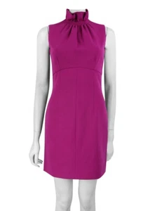 Emilio Pucci Wool Fuchsia Mini Dress Size US 6/ UK 8/ EU 36 - Picture 1 of 8