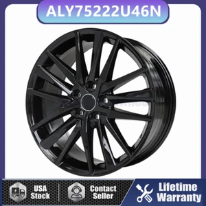 New 19" Gloss Black Alloy Wheel Rim for 2021 2022-2024 Toyota Camry 75222 XSE - Picture 1 of 13