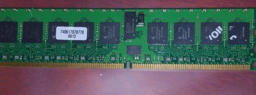  512MB PC2-5300R  DDR2-667 64X4 18CHIPS 240PIN ECC REGISTERED  - Image 1 of 1