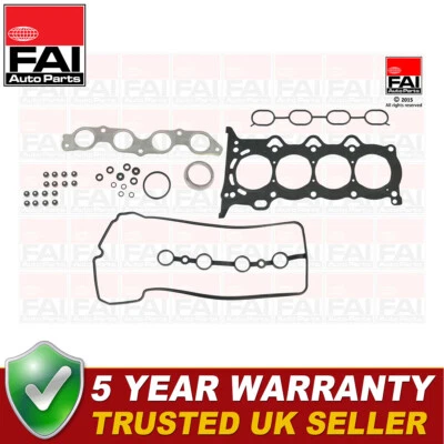 Conjunto de junta de cabeça de cilindro FAI compatível com Toyota Yaris 2012- Prius 2000- 1.5 - Imagem 1 de 2