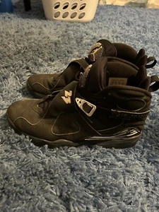 Size 11 - Jordan 8 Retro Chrome 2003 - 100% Authentic - Picture 1 of 5