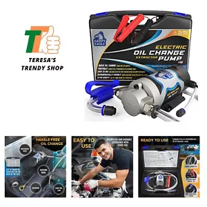 Electric Oil Change Extractor Pump 12/24V 100W, Oil Сhange Fluid Extractor Su... - Picture 1 of 7