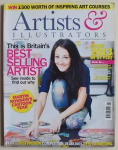Artists and Illustrators Magazine January 2013 - Picture 1 of 3
