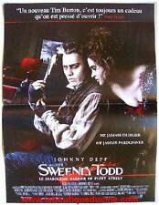 SWEENEY TODD Affiche Cinéma / Movie Poster TIM BURTON JOHNNY DEPP