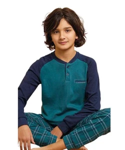 Pigiama da ragazzo in caldo cotone Il Granchietto GP4136 - Picture 1 of 2