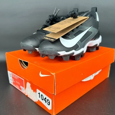 Botines de fútbol Nike Menace 4 Shark BG W juveniles talla 2Y negro blanco FQ4016-001 Foto 1 de 4