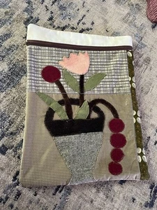 Wool Appliqué Project Bag - Picture 1 of 1