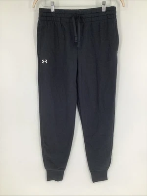 Under Armour UA Fleece Jogger Mens Size Medium Black T7 - Image 1 of 4