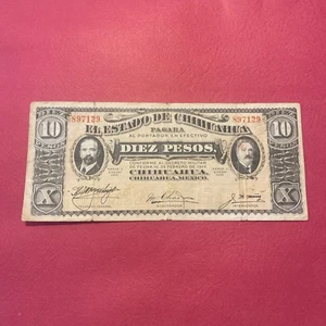 Mexico- 10 Pesos- 1915 - Picture 1 of 6