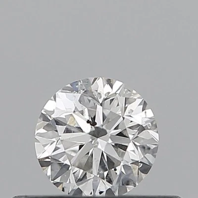 0.30 Ct 100% Natura Diamond IGI Certified Loose Round 4 mm Color F/SI2 Clarity - Image 1 of 4