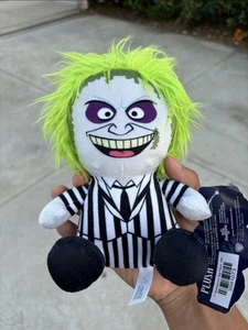 Toy Factory 7in Plush Beetlejuice Collectible Figure Warner Bros Stuffed Doll - Picture 1 of 5