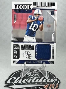 2024 Panini Contenders Adonai Mitchell Rookie Ticket Variation Patch RC - Bild 1 von 2