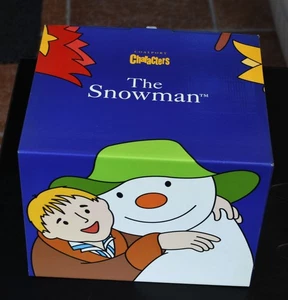 Coalport The Snowman 'A Cold Night In' MINT NEVER DISPLAYED Ltd Ed - Picture 1 of 14