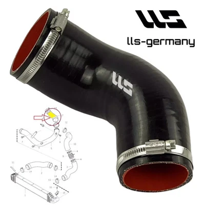 für VOLVO XC70 II 2.4 D4 D5 AWD 31370490 Turboschlauch Ladeluftschlauch - Bild 1 von 4