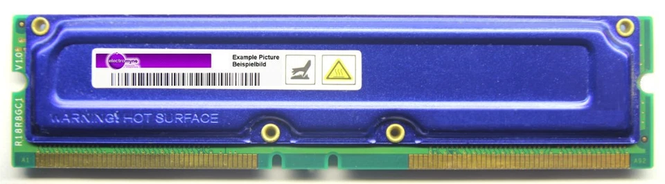 64MB Samsung ECC RDRAM PC600-53 MR18R0824AN1-CG6 Compaq 402831-664 RIMM Rambus - Image 1 of 1