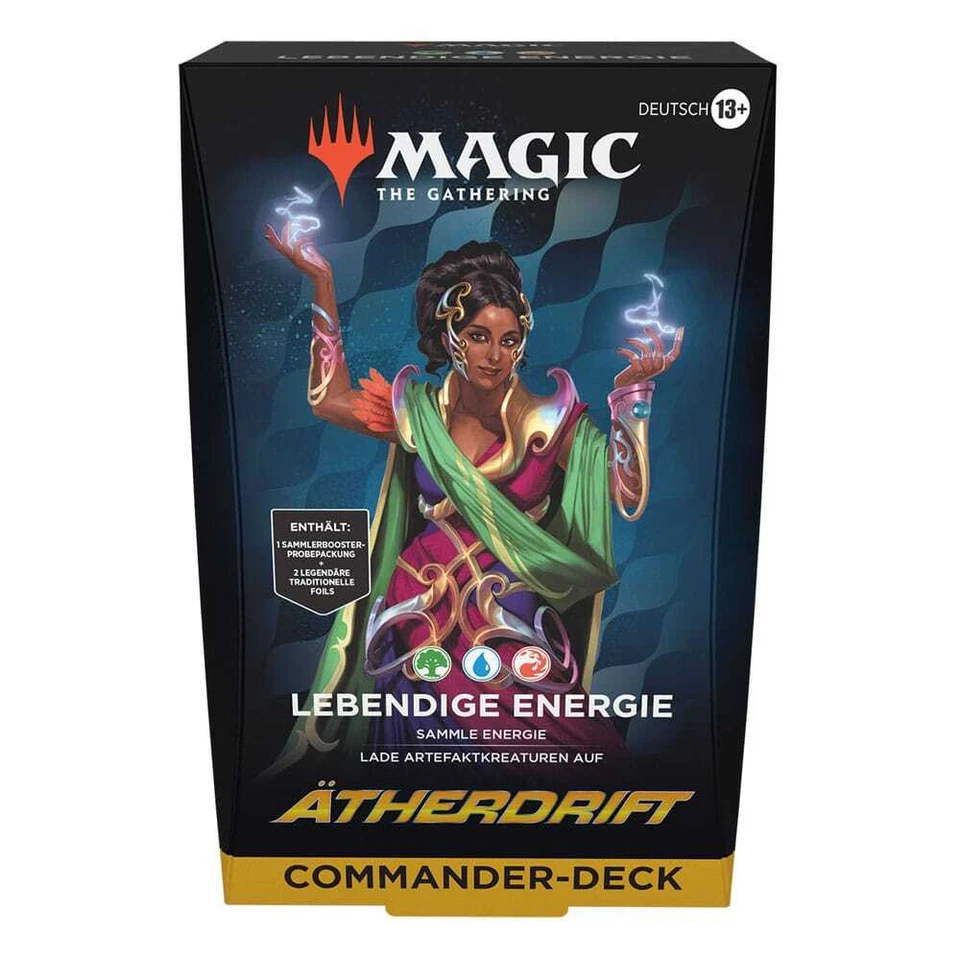 Magic the Gathering Ätherdrift Commander-Deck Lebendige Energie (Deutsch) - Bild 1 von 1