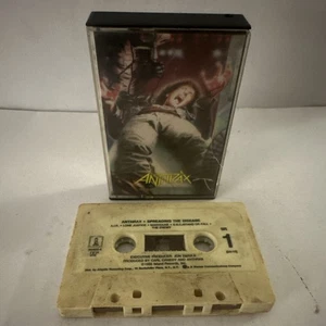 Anthrax Spreading The Disease Cassette 1985 Megaforce Island Thrash Heavy Metal - Picture 1 of 6