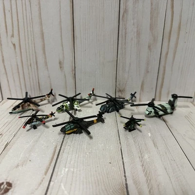 Vintage Micro Machines Military Helicopter Lot of 7 - Image 1 of 4