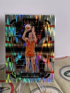 2024 Panini Select WNBA Concourse SILVER FLASH PRIZM #95 Marina Mabrey - Picture 1 of 2