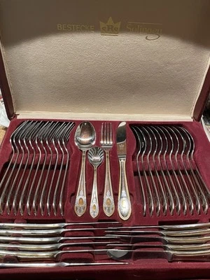 SBS Besteck "Toscana Royal"  12 Personen 23/24 Karat    - Bild 1 von 3