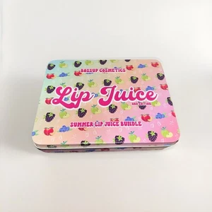 Juego de 4 brillantes BossUp Lip Juice 🌞 Lata de hidratación de verano – ¡Vegano y lindo! - Imagen 1 de 4