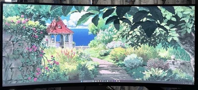 2k Gaming LG 34WP65C-B 34" UltraWide Curved Monitor 3440x1440 QHD HDR 160Hz 21:9 - Image 1 of 4