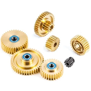 Accessory Gearbox Gears Set Parts for Tamiya Tractor Trailer 1/14 RC Car Upgrade - Picture 1 of 11