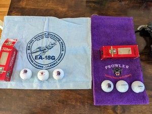 EA-6B und EA-18G Golfhandtücher und Titleist Golfbälle, Militärgeschichte - Bild 1 von 11
