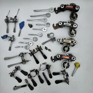 Large Lot - Vintage Simplex Sachs-Huret Stem Shifters, R Derailleurs, + Parts - Picture 1 of 14