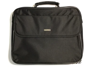 Targus Nylon Laptop Case Model TBC01301-01 DT About 12.5H x15W x 2.5”D Black - Image 1 of 4