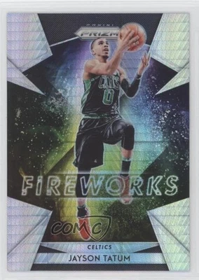 2018-19 Panini Prizm Fireworks Hyper Prizm Jayson Tatum #26 - Image 1 of 2
