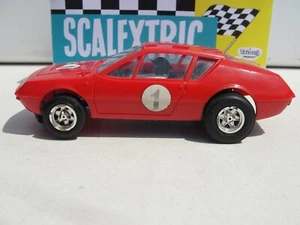 SCALEXTRIC 1970'S ALPINE RENAULT 310 RED #1 C28 1:32 SLOT USED BOXED - Picture 1 of 7