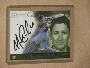 2002-03 ESP ACB Cricket Hand Signed Signature Card Michael Clarke #133 Mint - Picture 1 of 1