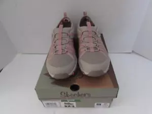 Sketchers Vegan 'Seager Hiker-Gatewood', Taupe w/Pink Trim, Size 7.5 (NIB) - Picture 1 of 1