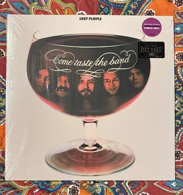 DEEP PURPLE ‎– Come Taste The Band 1975 US LP SEALED   Tommy Bolin Foto 1 de 4