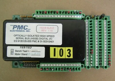 PLACA DE CIRCUITO PMC 31-50310N01 HSSB SLAVE REV 1.10, ESI # 05105-000 Foto 1 de 4