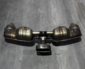 PORSCHE BOXSTER CAYMAN 2.7L EXHAUST SYSTEM REAR MUFFLER OEM 2007 - 2008 - Picture 1 of 6