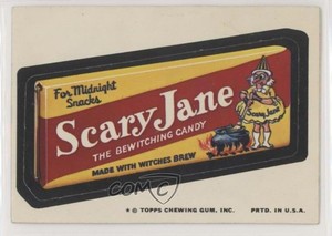 1974 Topps Wacky Packages Series 10 Scary Jane 0s4