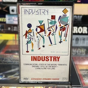 Industry s/t 5 Song EP 1983 Cassette Tested State of The Nation New Wave Synth - Picture 1 of 9