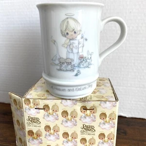 Precious Moments Musical Mug Cup Plays Let Heaven and Nature Sing Made in Japan - Picture 1 of 15