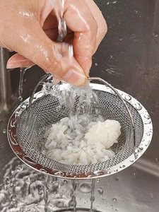 2X Abflusssieb Edelstahl Küche Waschbecken Spüle Sieb 11 Cm Mit Griff - Bild 1 von 7
