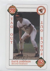 1990 MVP Baseball: The All-Star Card Game Davey Johnson #ALDJ