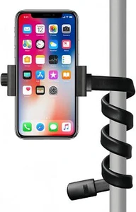 Adjustable Gooseneck Phone Holder Suitable for Phone Holder for mic Stand Baby - Picture 1 of 8