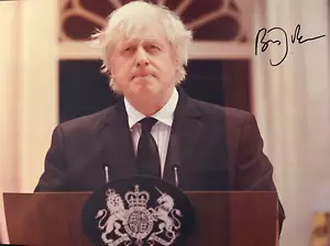 BORIS JOHNSON - FORMER CONSERVATIVE PRIME MINISTER - BRILLIANT SIGNED PHOTO - Picture 1 of 1