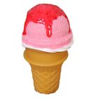 Durable Fake Ice Cream Model for Bakery Decoration and Role Playing Games